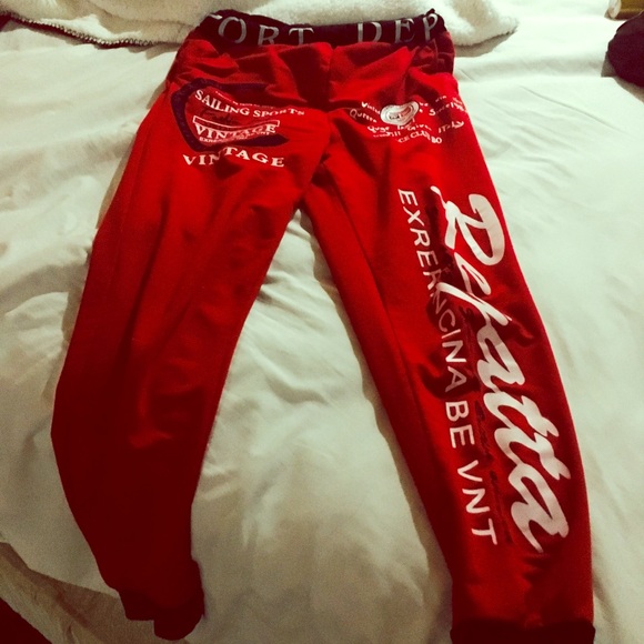 Regatta red pants